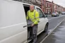 The Garner Property Solutions van on a Blackpool street